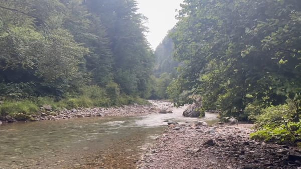 13. 7. 2025. Pozdrav z cesty I Slovinsko a řeka Kokra